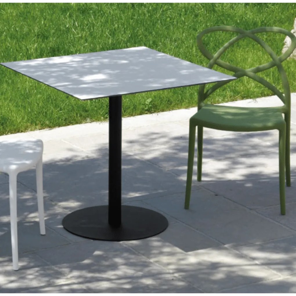 BLAT MASA PATRAT MELAMINAT -HORECA- - GRI CIMENT - 70 cm / 70 cm