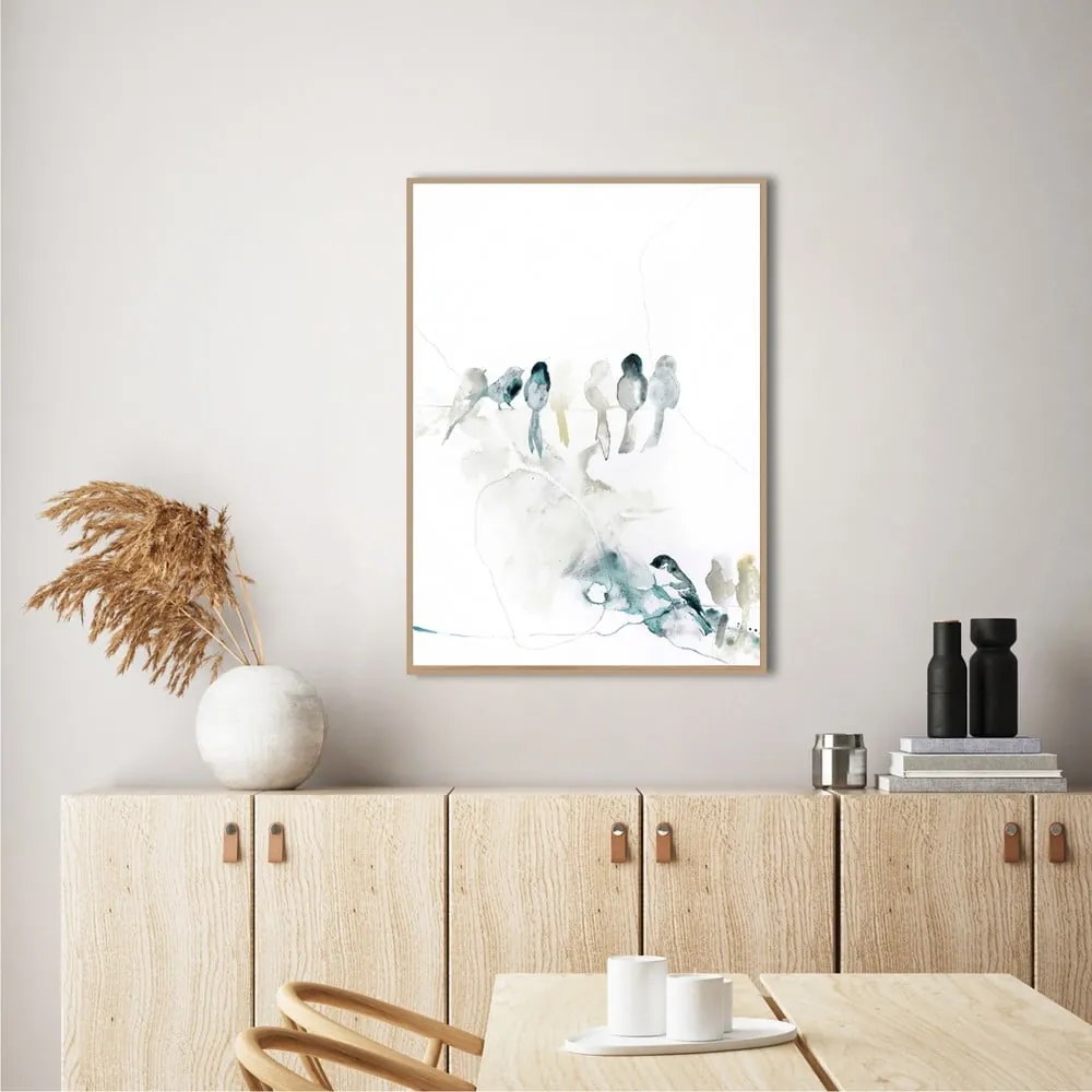 Tablou 50x70 cm Birdshape – Malerifabrikken