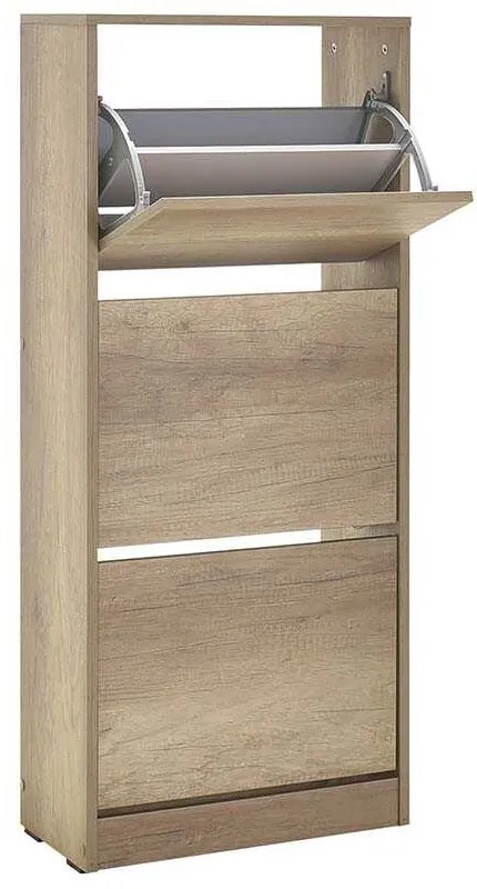 Pantofar Adore Slim, 3 compartimente, capacitate 12 perechi incaltaminte, 51 x 119 x 26 cm