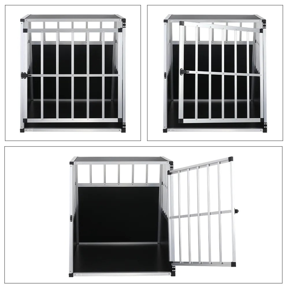 Deuba Alu - lada pentru caini L - 90 x 66 x 72 cm
