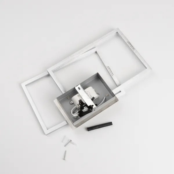 Plafonieră LED/17W/230V crom mat