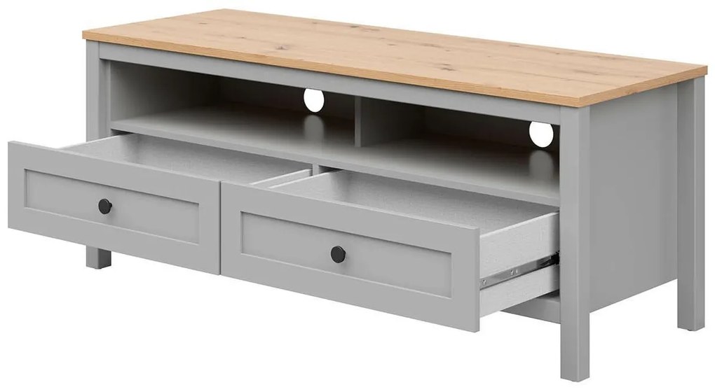 Masă TV Salga 11 (gri arctic + stejar artisan) . 1098475