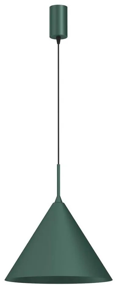 Lustră pe cablu CAPITAL 1xGX53/15W/230V Ø 32 cm verde
