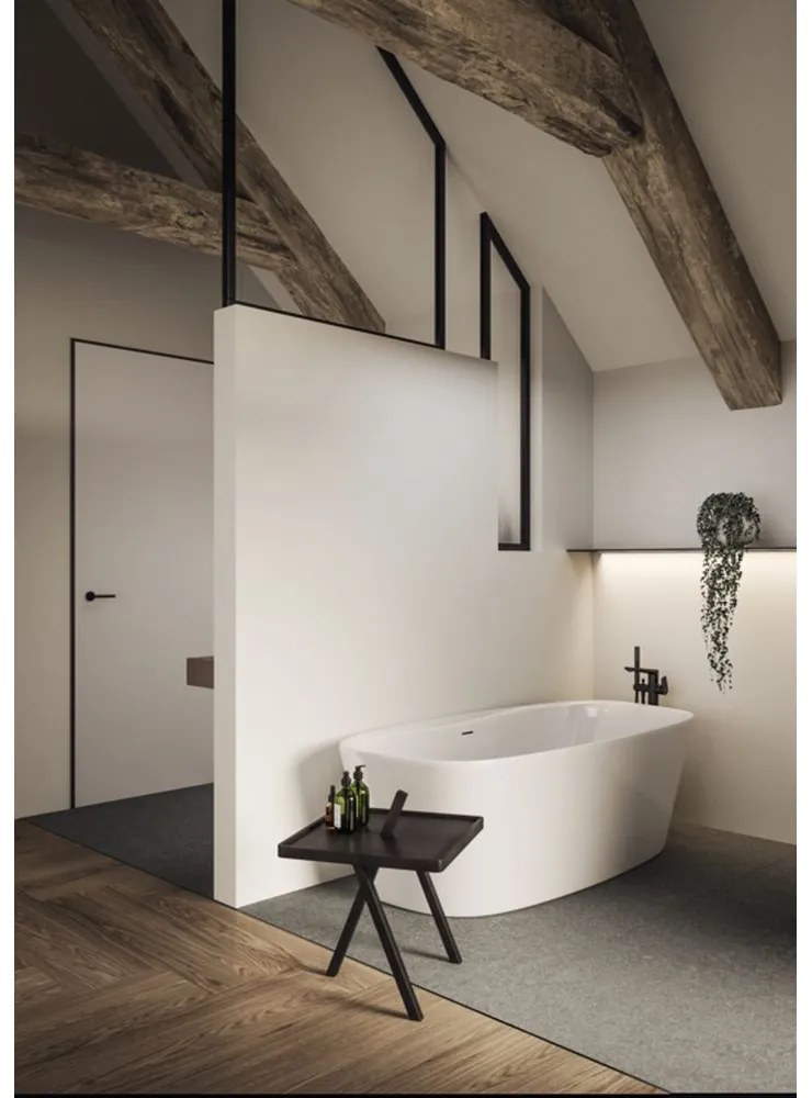 Cada de baie 190x90 cm, freestanding, alba 1900x900 mm