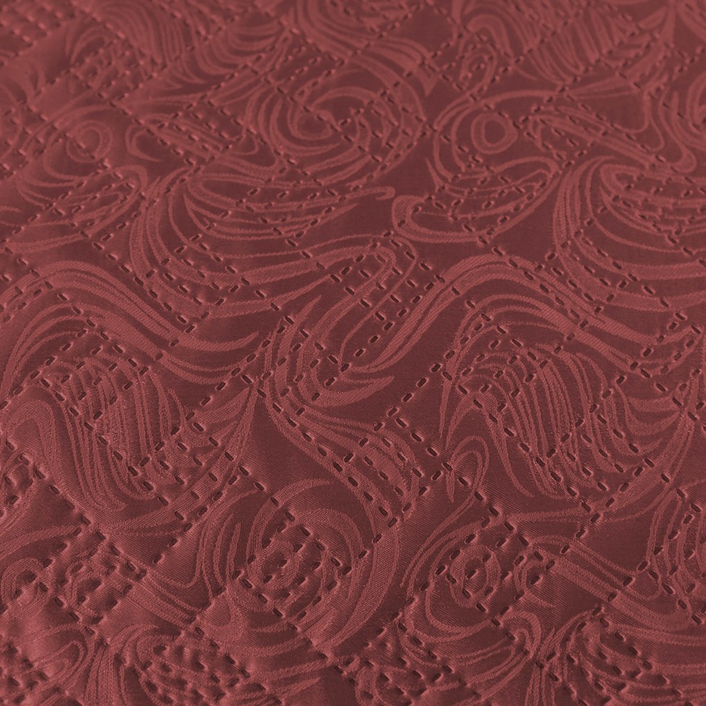 Cuvertura de pat WICKER visiniu Dimensiune: 170 x 210 cm