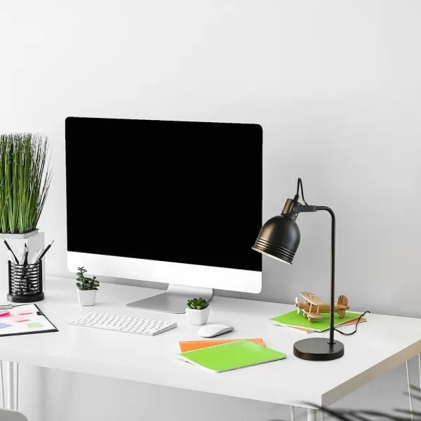 Lampă de masă FLINT 1xE14/25W/230V neagră Rabalux 2240