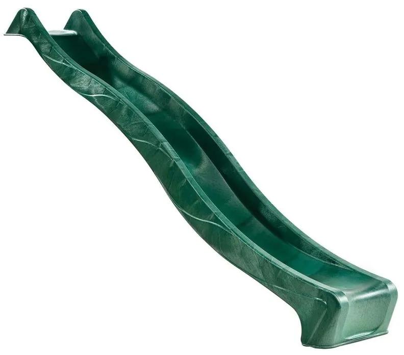 KBT - Tobogan HDPE Slide, lungime rampa 150 cm, Verde