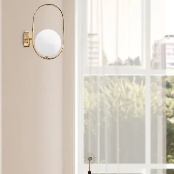 Aplică CORDEL 1xG9/28W/230V auriu