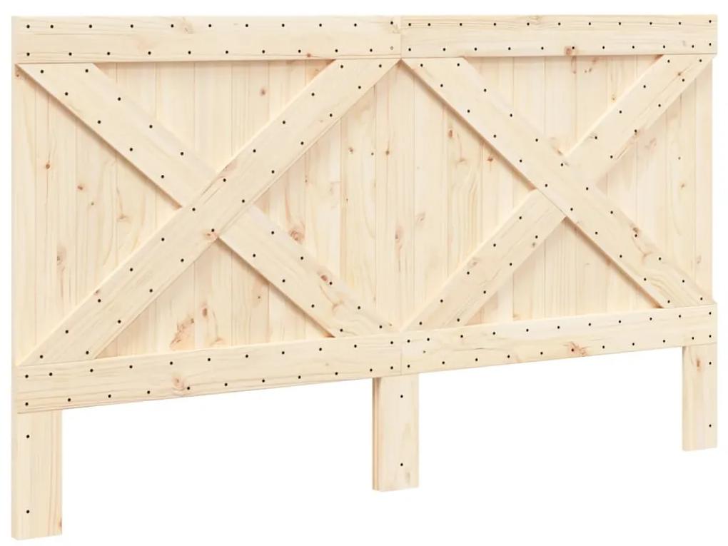 358408 vidaXL Tăblie de pat, 180x104 cm, lemn masiv de pin