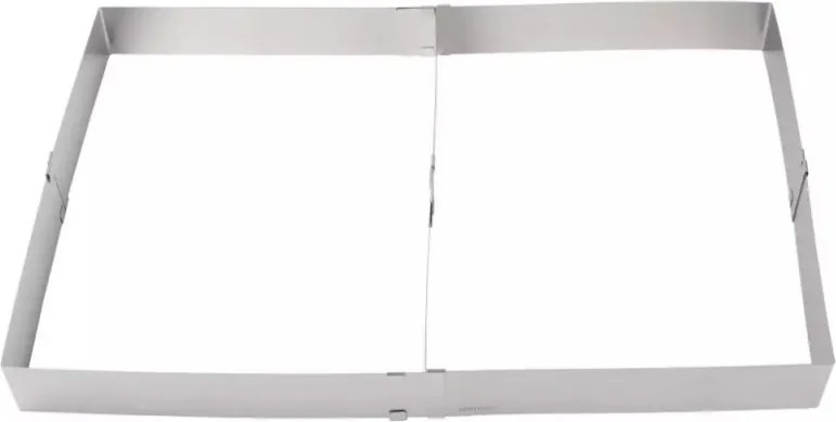 Resigilat: Forma de copt Kinghoff KH 1907, Reglabila 27,5-52,4 cm, Otel inoxidabil, Argintiu