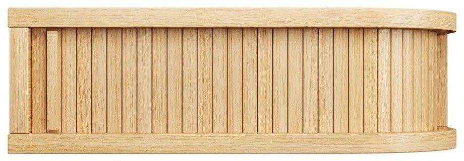 Noptieră în culoare naturală cu aspect de lemn de stejar Farsta – Woodman