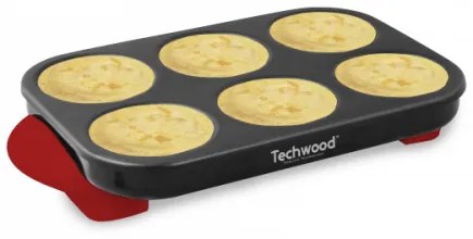 Aparat mini clatite Techwood TCP-65, 6 clatite, 1500W