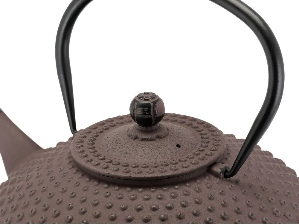 Ceainic burgundy din fontă 1,25 l Xilin – Bredemeijer