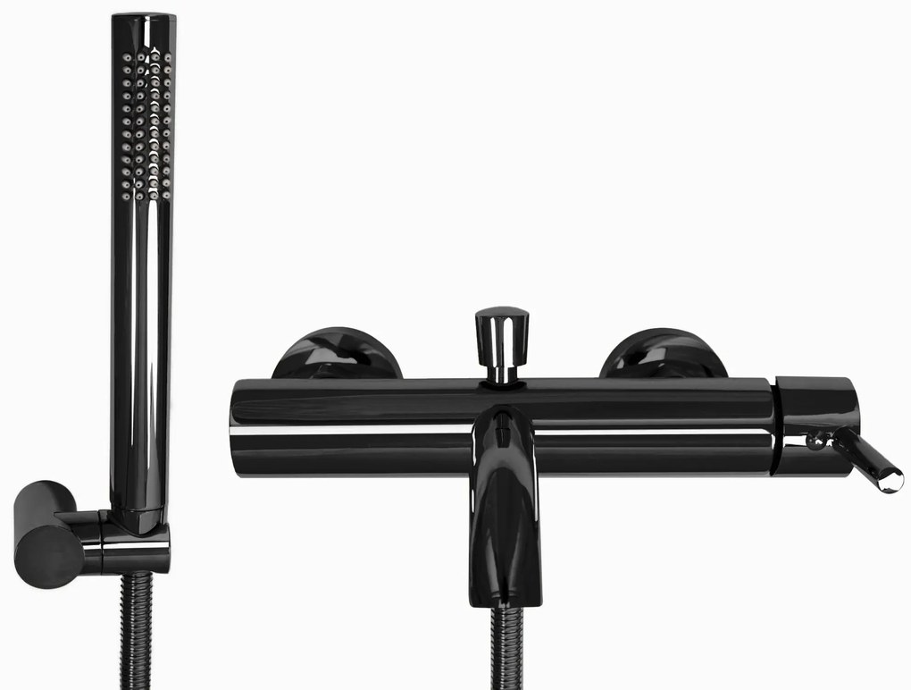 Baterie pentru cada Rea Lungo Black metallic