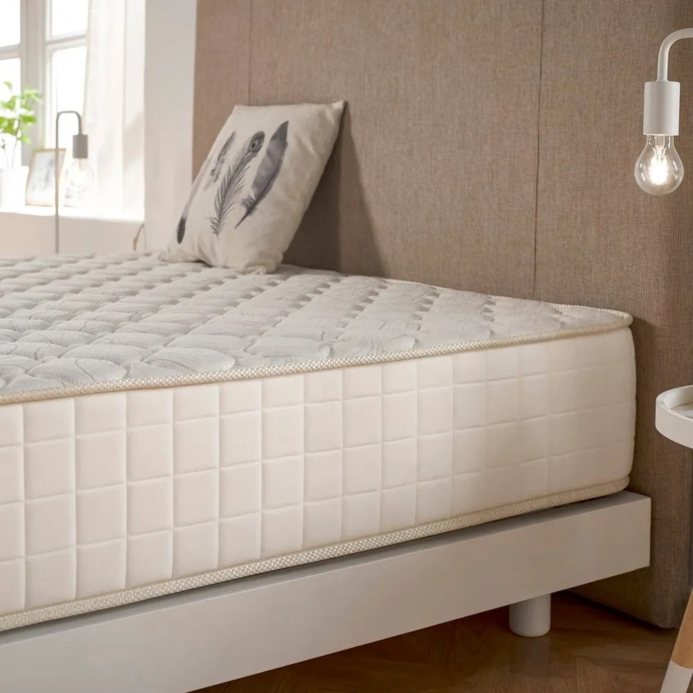 Saltea mediu-fermă/moale din spumă reversibilă/termoregulatoare 80x200 cm Olympus Gel – Moonia