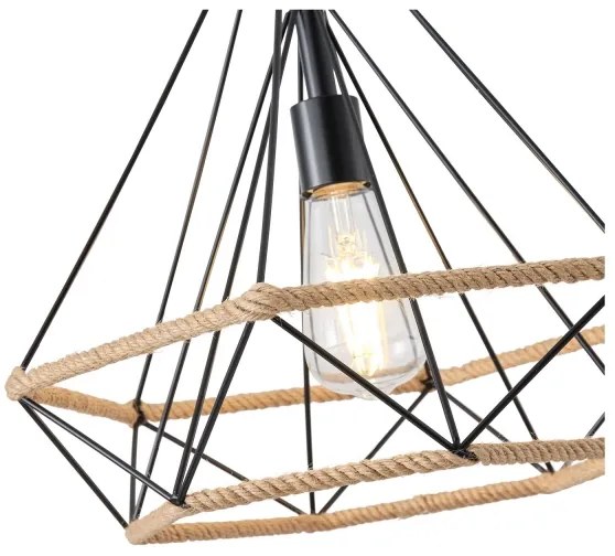 Lustră pe cablu 1xE27/15W/230V bej