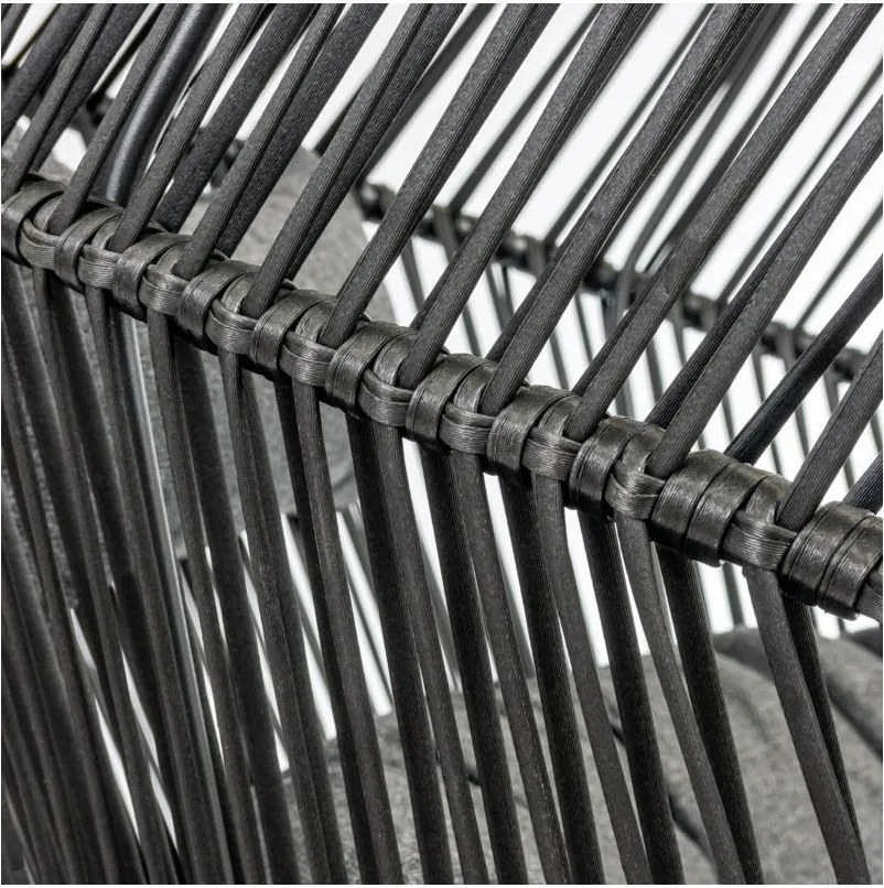 Scaun dublu din răchită Holand