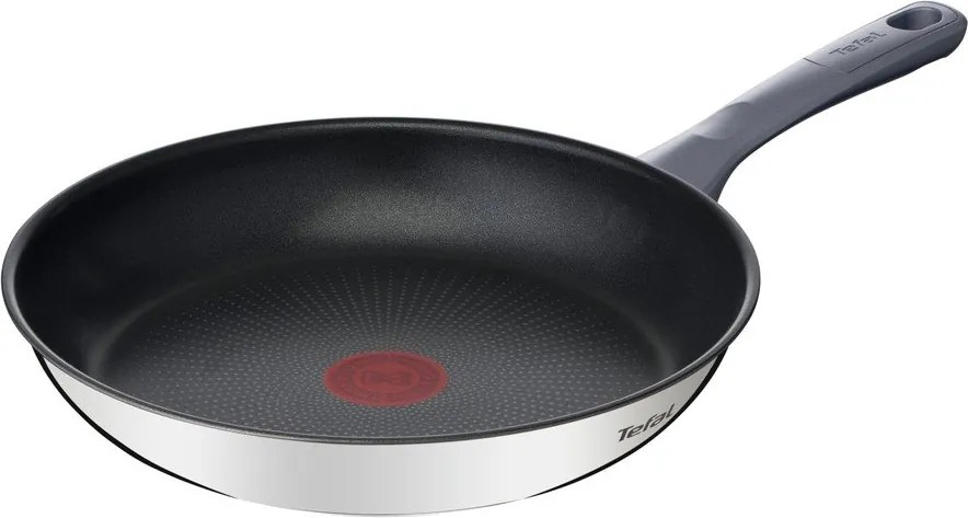Tigaie cu suprafață antiaderentă din oțel inoxidabil ø 28 cm Daily Cook G7300655 – Tefal