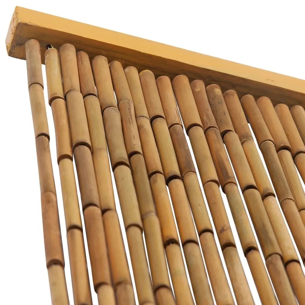 Perdea de usa pentru insecte, bambus, 100x220 cm Maro, 100 x 220 cm