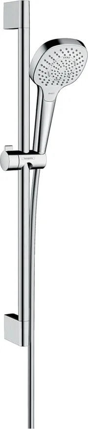 Set de dus Hansgrohe Croma Select E 110 Multi 65 crom - alb