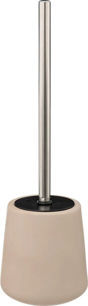 Perie de toaleta cu recipient ceramic Cocon, Ø 12 cm