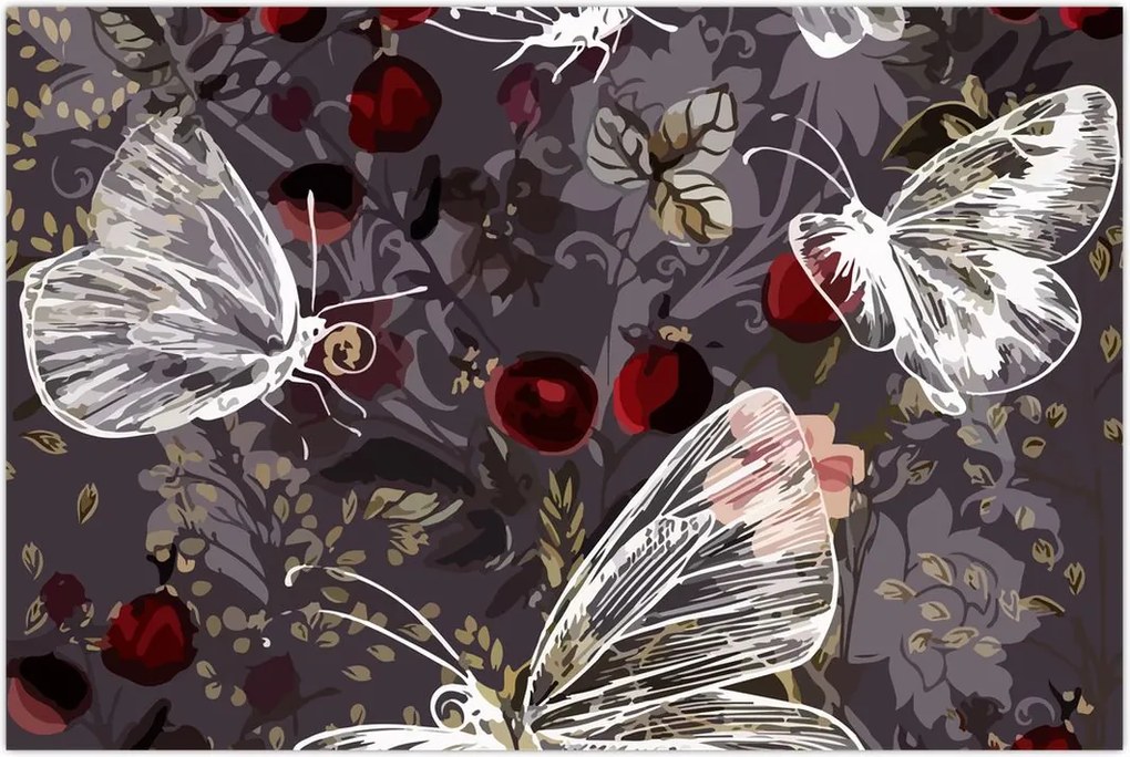 Tablou - Fluture (90x60 cm)