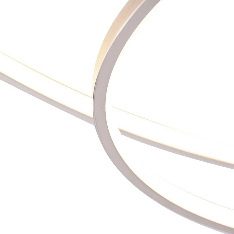 Plafoniera din oțel 80 cm cu LED inclus, reglabil în 3 trepte - Rowin