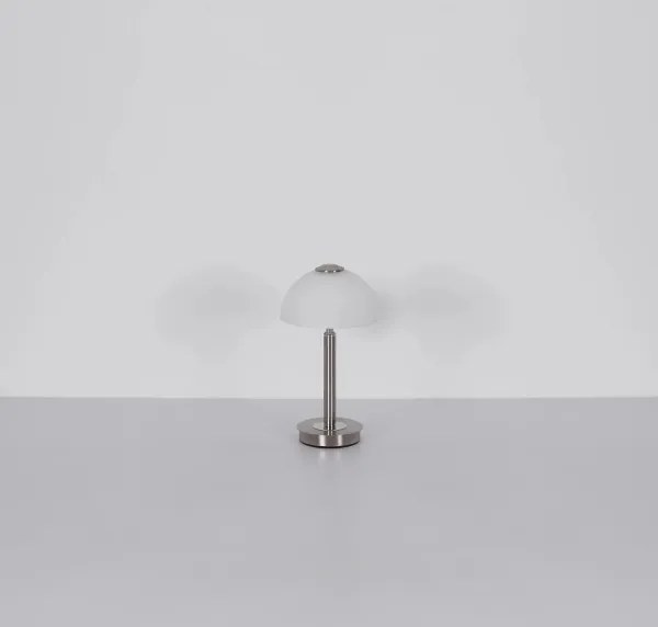 Globo 21953N - Lampă de masă LED reglabilă cu control tactil ULDIN LED/7W/230V 3000K crom mat