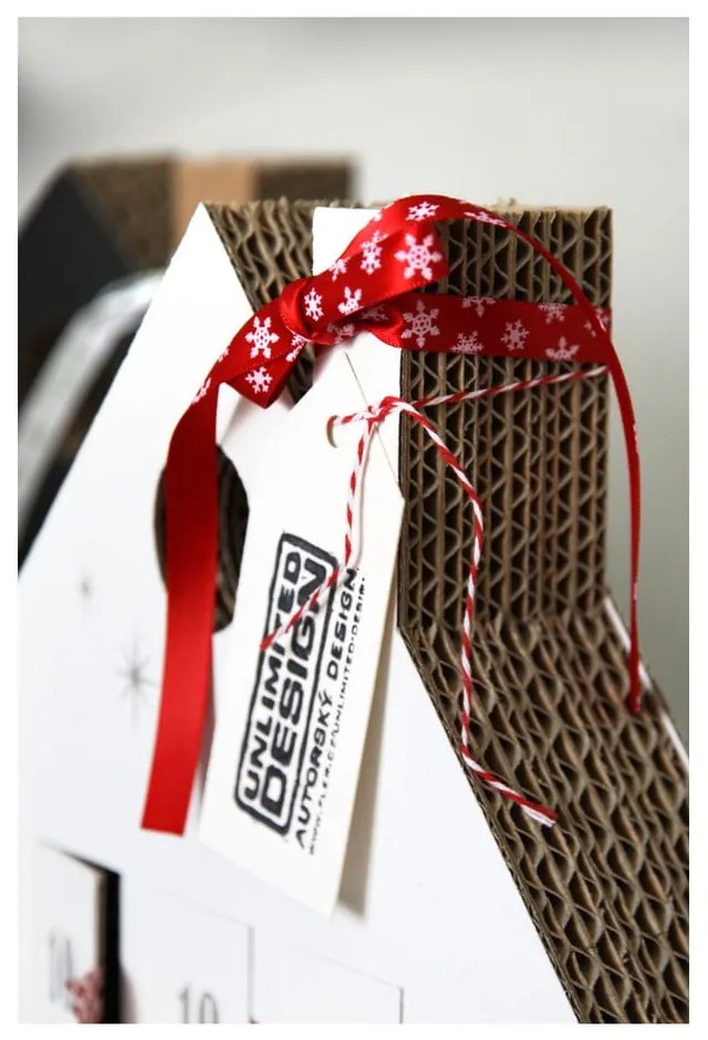 Calendar advent cu detalii argintii Unlimited Design for kids