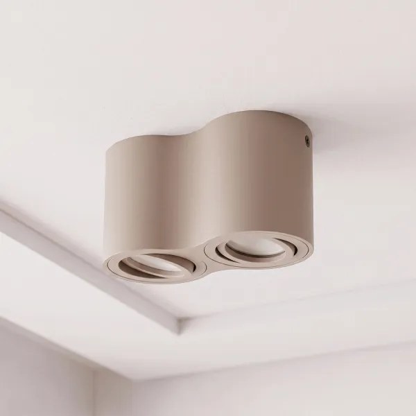 BRILAGI - Lampă spot MIA DOUBLE 2xGU10/30W/230V bej