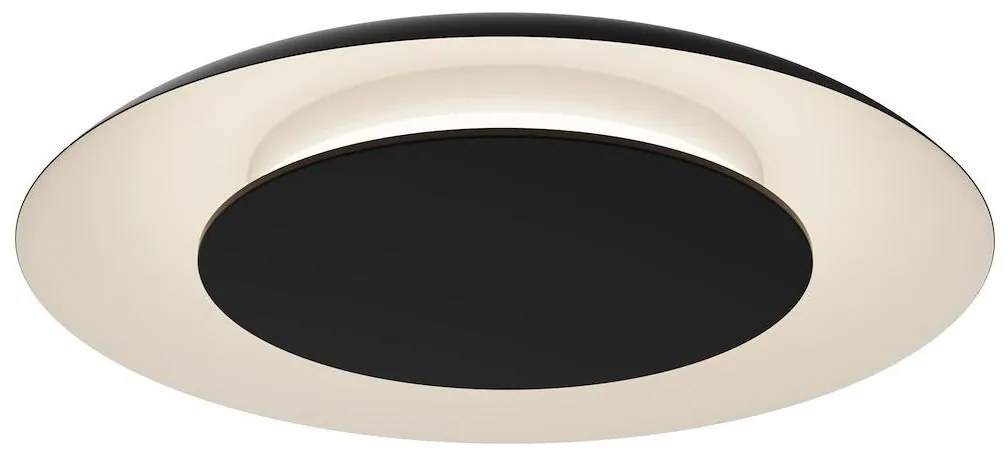Plafonieră LED PIATTINO, 30W, 230V, 3000/4000/6000K, diam. 40 cm, negru