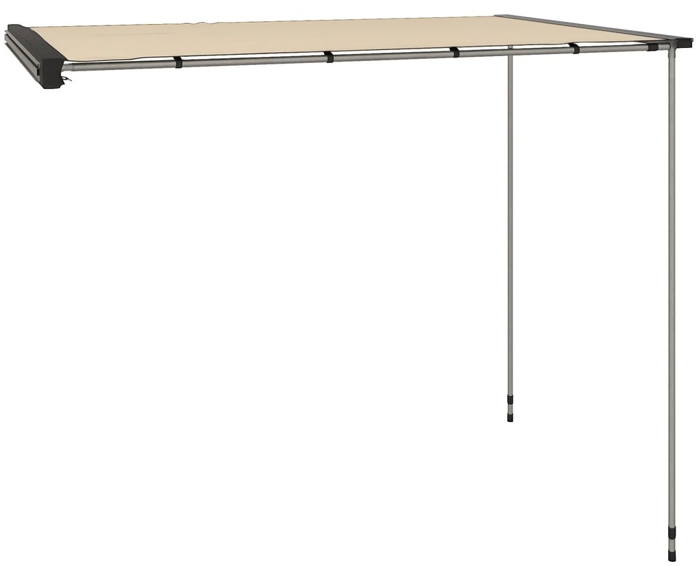 Outsunny Marchiza Laterala de 1,5 x 2,6m pentru Masina