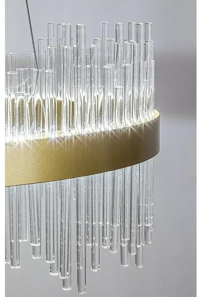 Lustră LED pe cablu Rabalux 72227 MABEL LED/36W/230V 3000/4000/6000K auriu