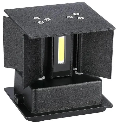 Aplică LED de exterior LED/11W/230V 3000K IP65 neagră