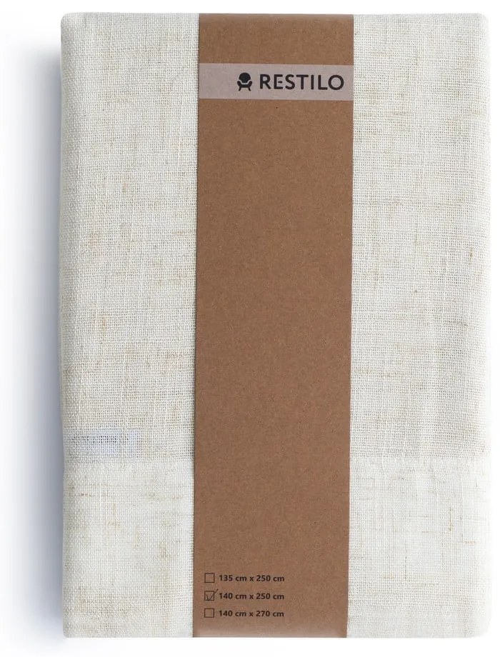 Draperie fildeș 140x270 cm Velari – Restilo