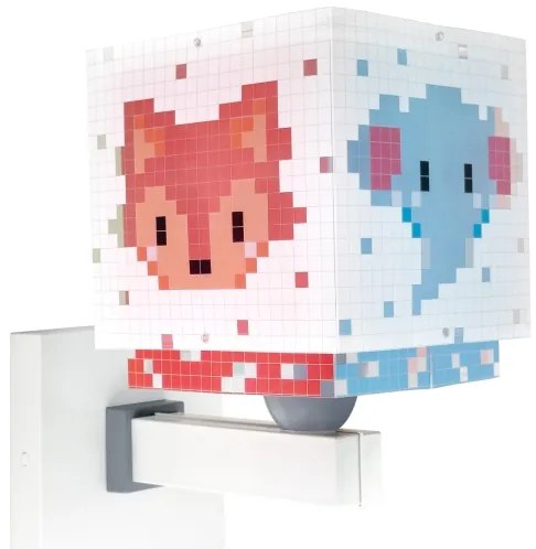 Dalber 63379 - Aplica de perete pentru copii LITTLE PIXEL 1xE27/15W/230V