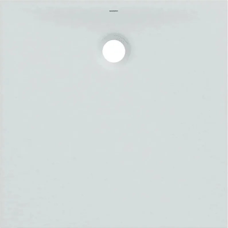 Cadita de dus patrata Geberit Olona alb 100x100 cm