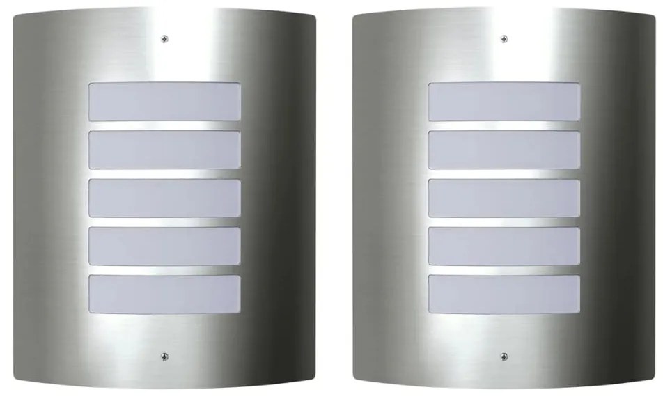 Lampă de exterior 60 W 2 buc