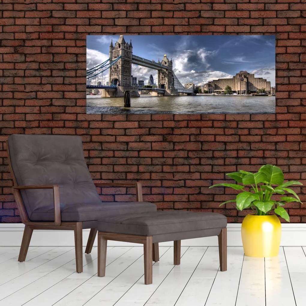 Tablou - Tower Bridge din Londra (120x50 cm)