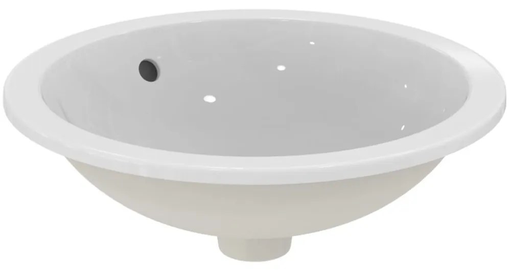 Lavoar incastrat alb 48 cm, rotund, Ideal Standard Connect