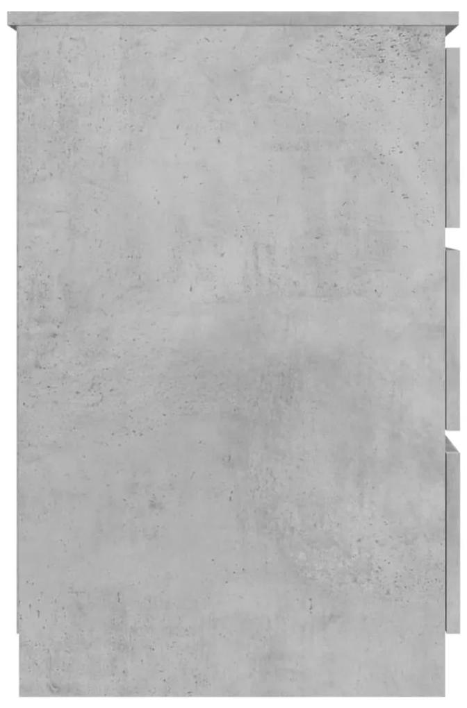 Birou de scris, gri beton, 140 x 50 x 77 cm, PAL Gri beton