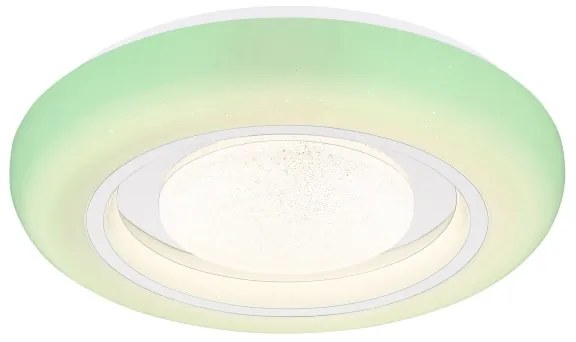 Plafonieră RGBW dimabilă BURRO LED/18W/230V Globo 41369-18 + telecomandă