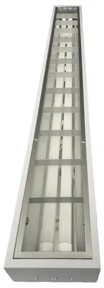 Corp de iluminat fluorescent T8 2xG13/18W/230V 120 cm alb