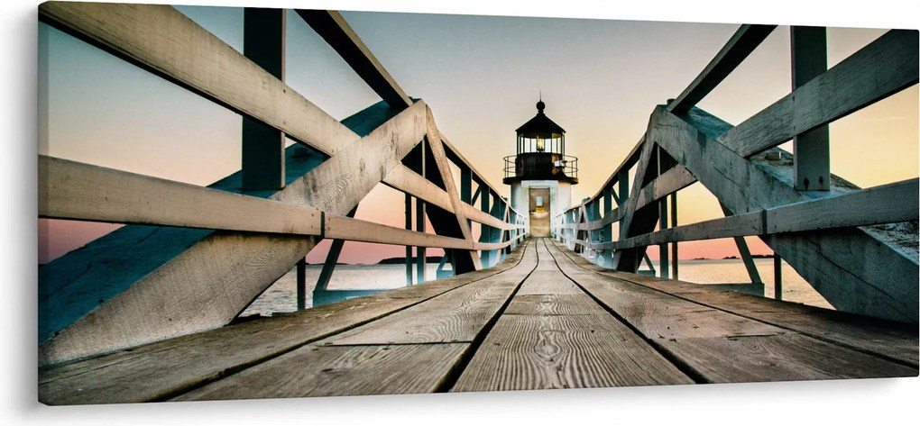 Tablou - pe dig (120x50 cm)