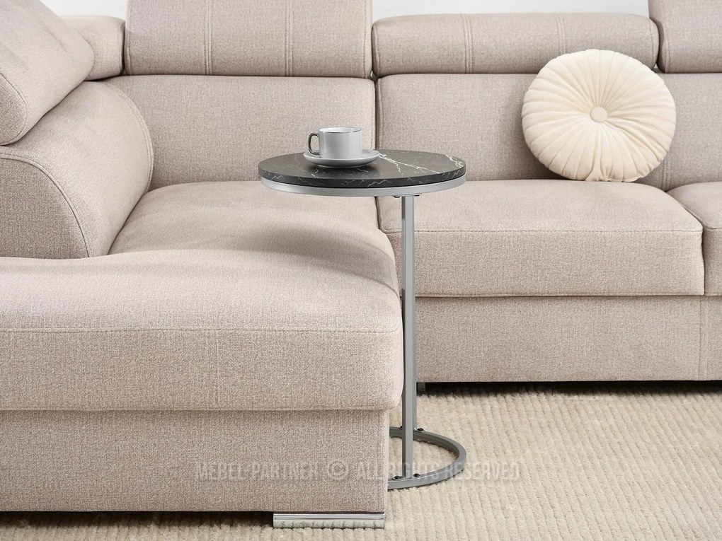 Măsuță de cafea Corden (negru + crom mat). 1111590
