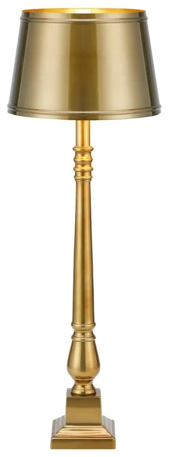 Veioză aurie cu abajur din metal (înălțime 66 cm) Metallo – Markslöjd