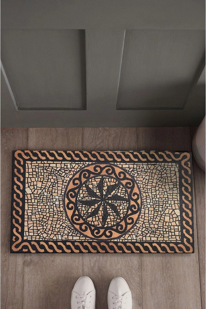 Covoras LOFT, 40x60 cm, forma dreptunghiulara, PVC, maro