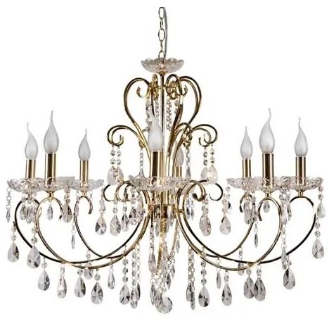 Lustră pe lanț AURORA 8xE14/40W/230V