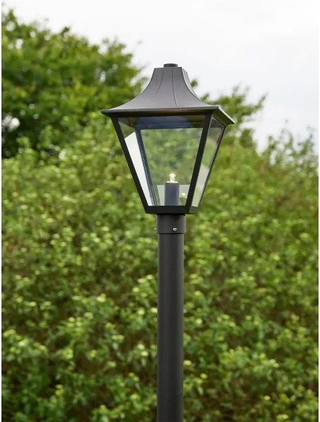 Markslöjd 108171 - Lampă de exterior LED GARDEN24 LED/3W/24V 260 cm IP44 neagră