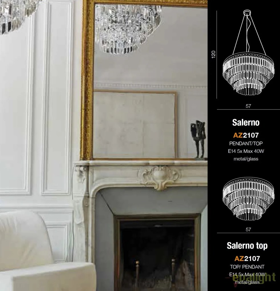 Lustra moderna 2 in 1 design elegant SALERNO